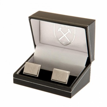 West Ham United butoni Stainless Steel Cufflinks