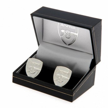 FC Arsenal butoni Silver Plated Cufflinks CR