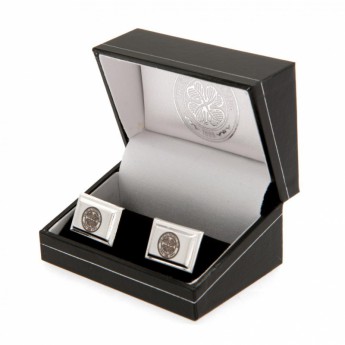 FC Celtic butoni Silver Plated Cufflinks