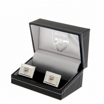 FC Arsenal butoni Silver Plated Cufflinks