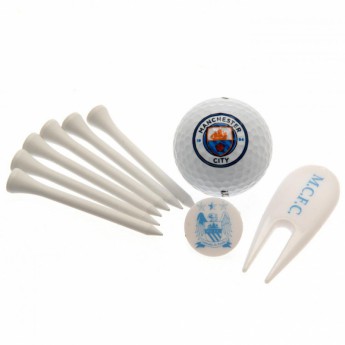 Manchester City set de golf Golf Gift Tube