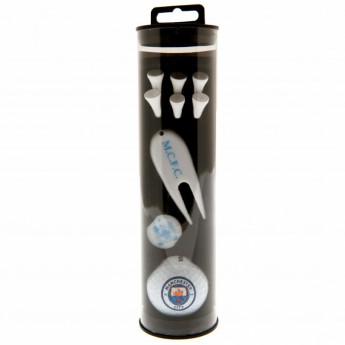Manchester City set de golf Golf Gift Tube