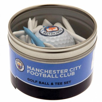 Manchester City set de golf Ball & Tee Set