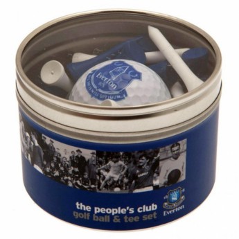 FC Everton set de golf Ball & Tee Set