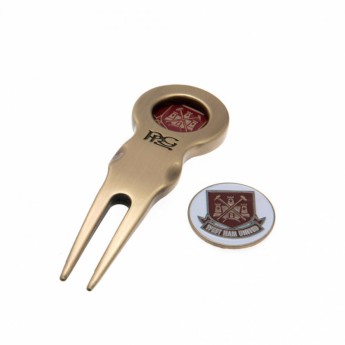 West Ham United set furculiță de marcare Divot Tool & Marker CT