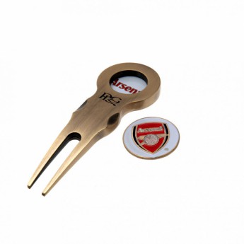 FC Arsenal set furculiță de marcare Divot Tool & Marker