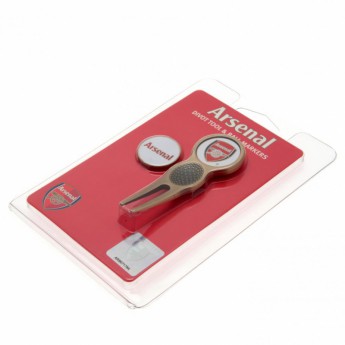 FC Arsenal set furculiță de marcare Divot Tool & Marker