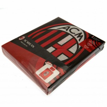 AC Milan cearșaf pentru un pat Single Duvet Set PL