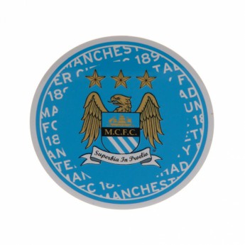 Manchester City semn metalic Multi Surface Signs