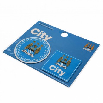 Manchester City semn metalic Multi Surface Signs