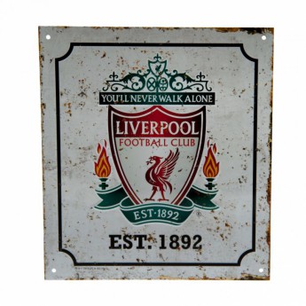 FC Liverpool semn pe perete Retro Logo Sign