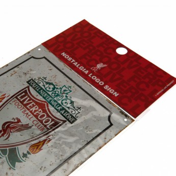 FC Liverpool semn pe perete Retro Logo Sign