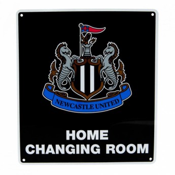 Newcastle United semn metalic Home Changing Room Sign