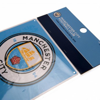 Manchester City semn metalic Home Changing Room Sign