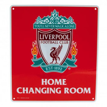 FC Liverpool semn pe perete Home Changing Room Sign