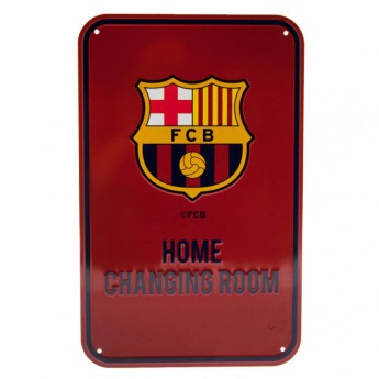 FC Barcelona semn metalic Home Changing Room Sign