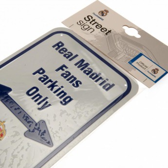 Real Madrid semn metalic No Parking Sign