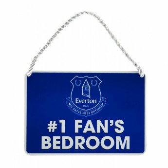 FC Everton semn pentru dormitor Bedroom Sign No1 Fan