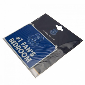 FC Everton semn pentru dormitor Bedroom Sign No1 Fan
