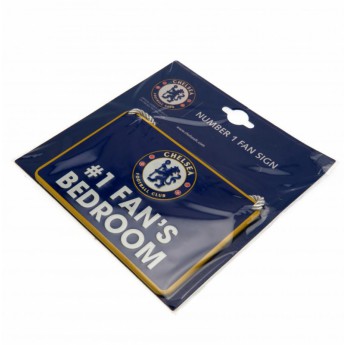 FC Chelsea semn pentru dormitor blue Bedroom Sign No1 Fan