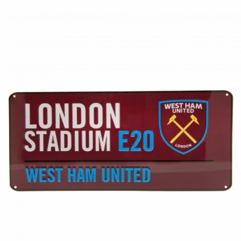 West Ham United semn pe perete Street Sign CL