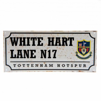 Tottenham Hotspur semn pe perete Street Sign Retro