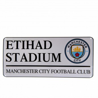 Manchester City semn pe perete Street Sign
