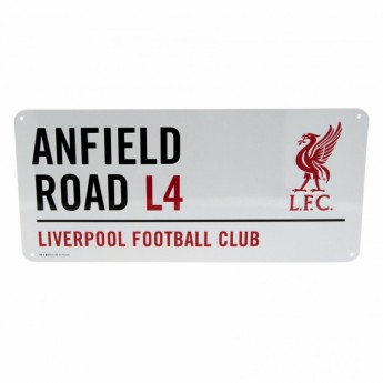 FC Liverpool semn pe perete Street Sign