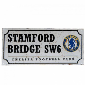 FC Chelsea semn pe perete Street Sign Retro