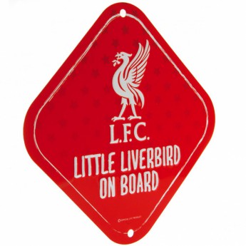 FC Liverpool abțibild bebeluș în mașină Little Dribbler