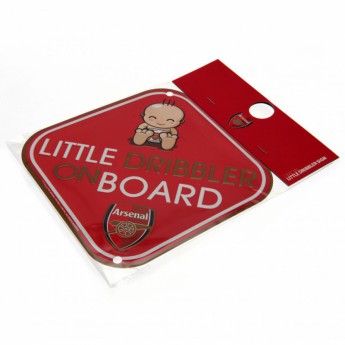 FC Arsenal abțibild bebeluș în mașină Little Dribbler