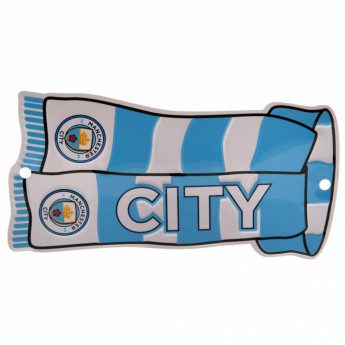 Manchester City semn pe geam Show Your Colours Window Sign