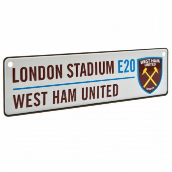 West Ham United semn pe geam Window Sign