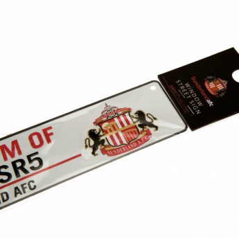 Sunderland semn pe geam Window Sign