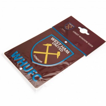 West Ham United semn pe geam Window Sign SQ