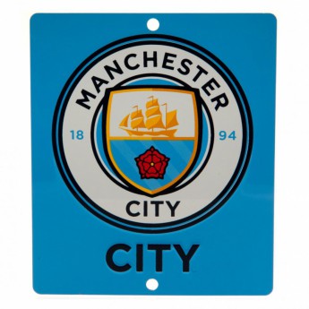 Manchester City semn pe geam Window Sign SQ