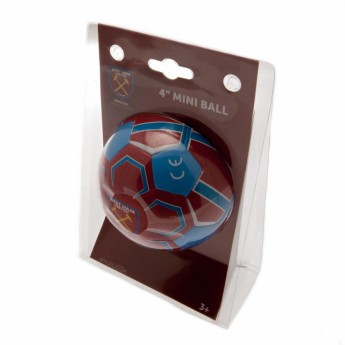 West Ham United balon moale 4 inch Soft Ball
