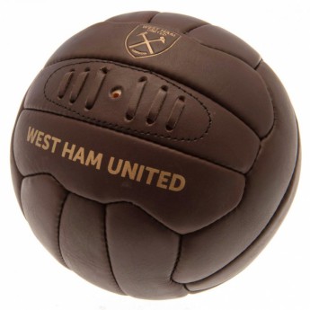 West Ham United balon de fotbal Retro Heritage Football - size 5