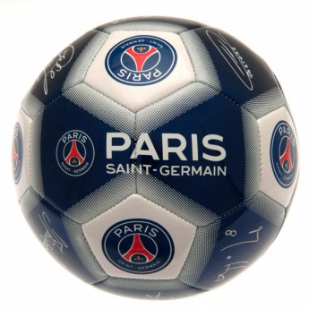 Paris Saint Germain balon cu autograf Football Signature