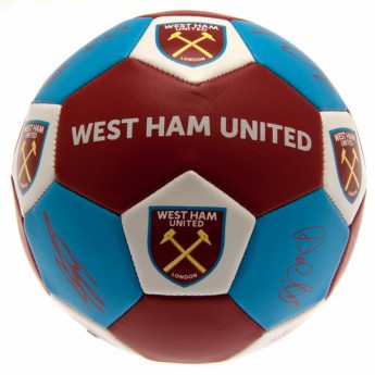 West Ham United balon de fotbal Nuskin Football Size 3