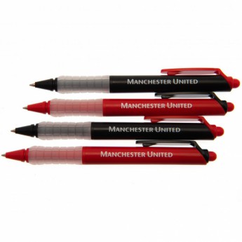 Manchester United set pixuri 4pk Pen Set