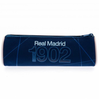 Real Madrid penar Barrel Pencil Case EST 1902