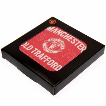 Manchester United set suport oale 4pk Coaster Set