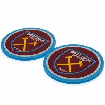 West Ham United set suport oale 2pk Coaster Set