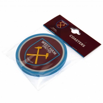 West Ham United set suport oale 2pk Coaster Set