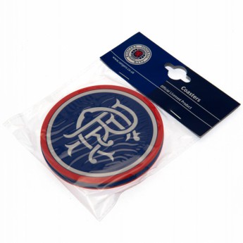 FC Rangers set suport oale 2pk Coaster Set