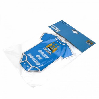 Manchester City abțibild bebeluș în mașină Baby On Board