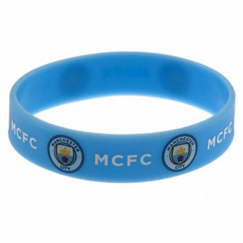 Manchester City brătară din silicon Silicone Wristband