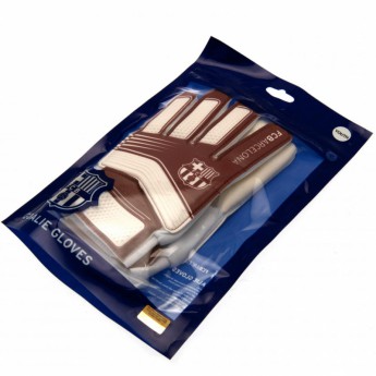FC Barcelona mănuși de portar pentru copii Goalkeeper Gloves Yths