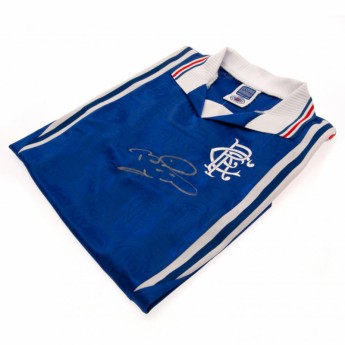 FC Rangers tricou de bărbați Laudrup Signed Shirt
